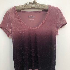 Velvet Ombrรฉ Top Size M ๐